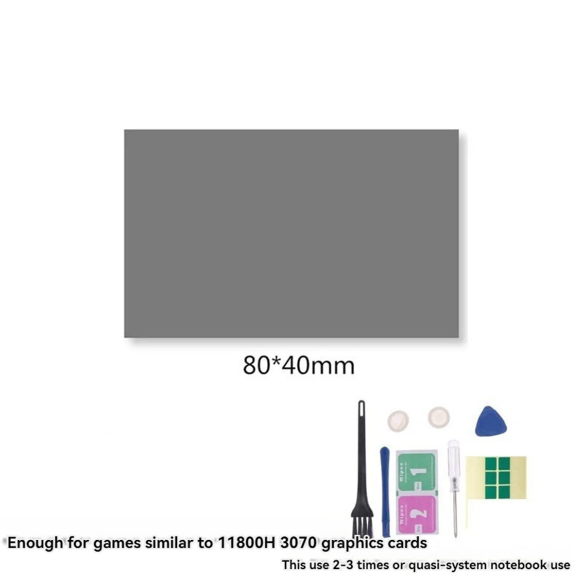 T36C لوحة موصلة حرارية 8.5 واط/PTM7950 مرحلة تغيير المبرد لوحة ورقة الكمبيوتر المحمول وحدة المعالجة المركزية GPU المبرد الوسادة 80x40 مللي متر