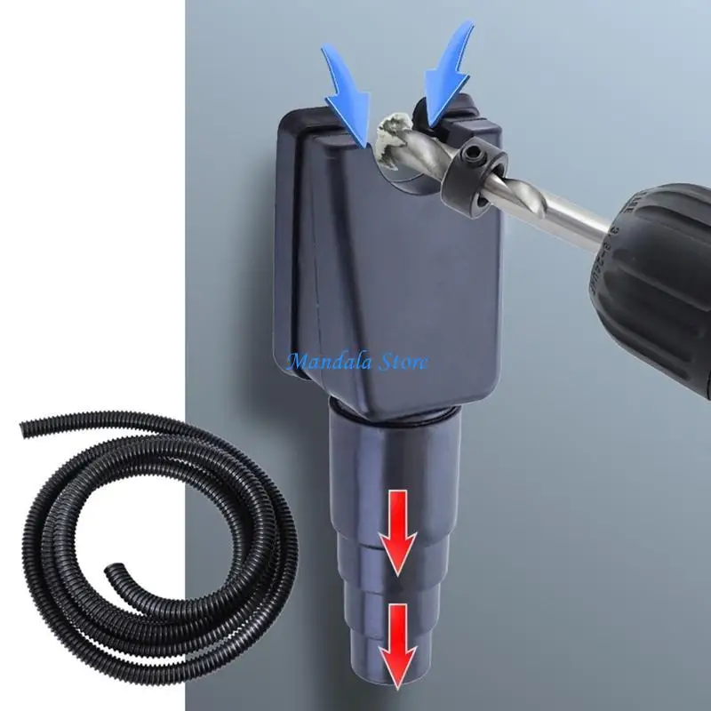 U2JC Professional Electric Drill Dust Vacuum Cleaner Dust Collector Attachment