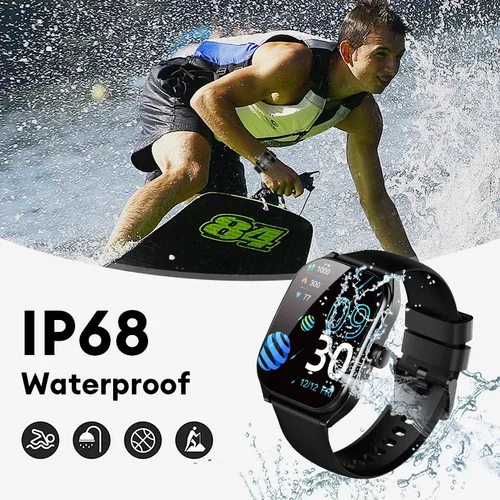 Imagen 2 del producto 2025 IP68 reloj inteligente resistente al agua pantalla curva AMOLED de 2,01 pulgadas Bluetooth 5,3 reloj inteligente de Fitness para IPhone HUAWEI Xiaomi Samsung