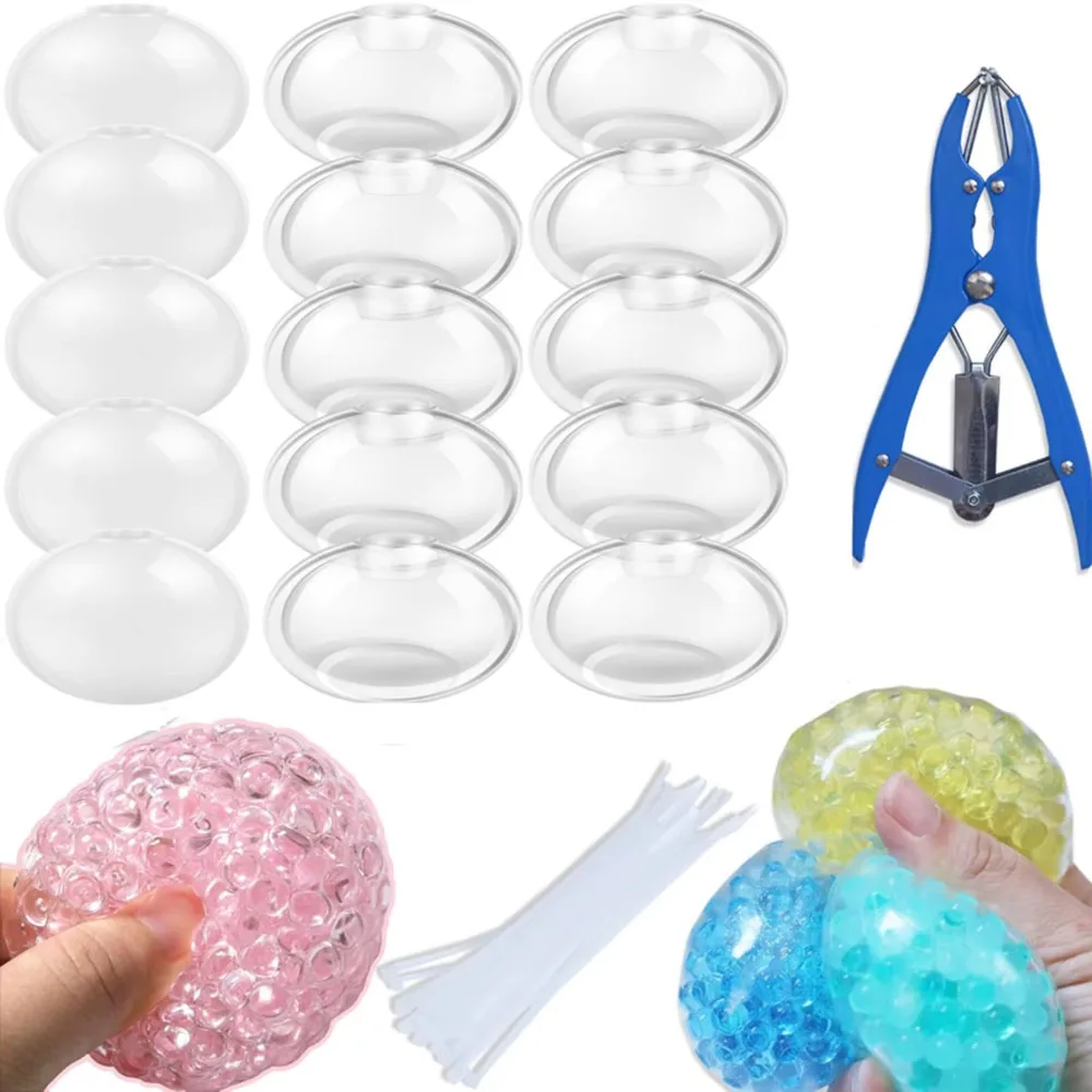 Kit DIY para Hacer Bolas Antiestrés, Juguete para Aliviar la Ansiedad, Bolas Antiestrés Hechas a Mano, Bolas Decorativas para Apretar, Regalo para Fiestas