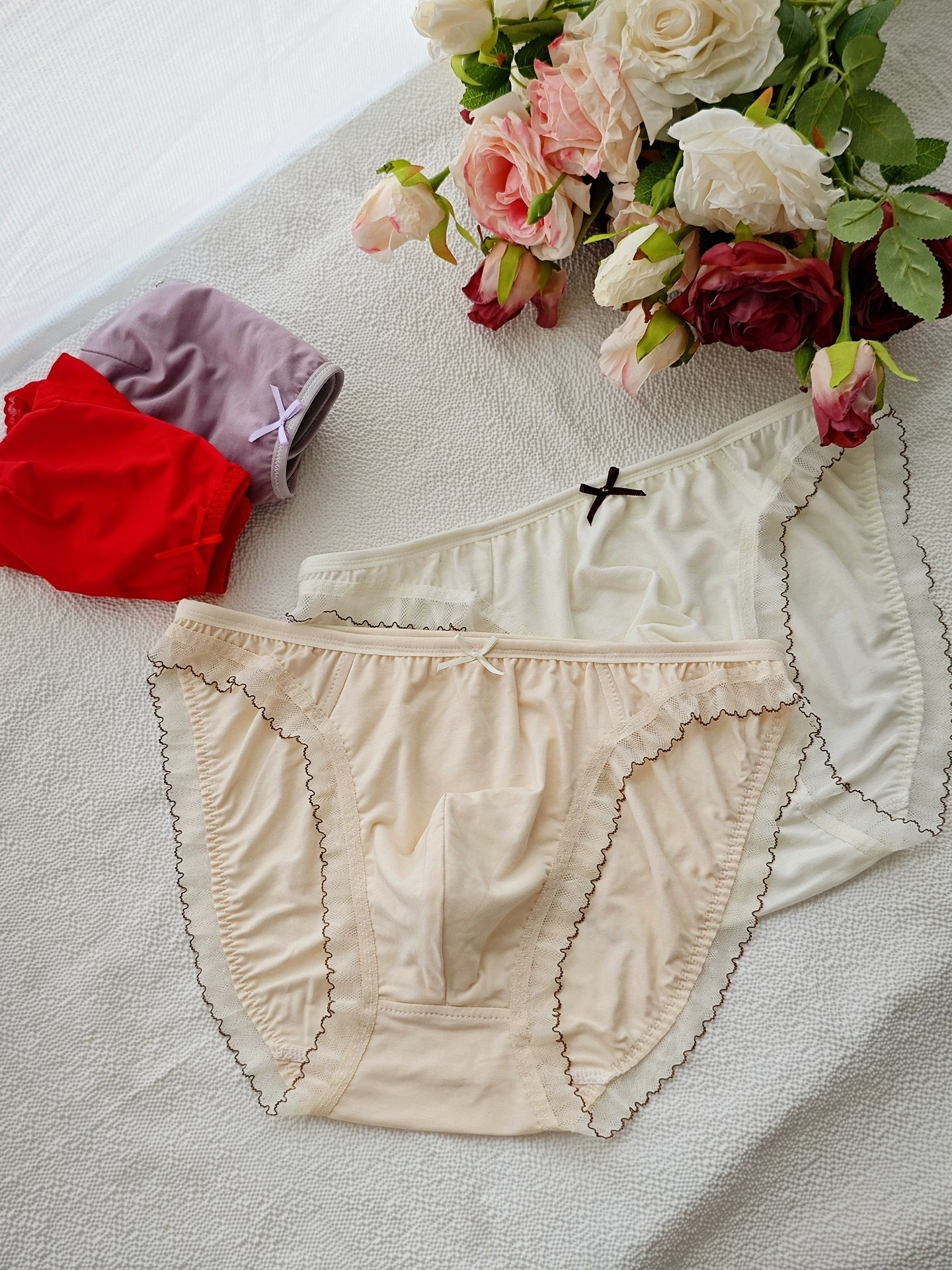 

Мужские трусы ручной работы с низкой посадкой, мягкие, для ЛГБТ-подарков, Таиланд, Харадзюку