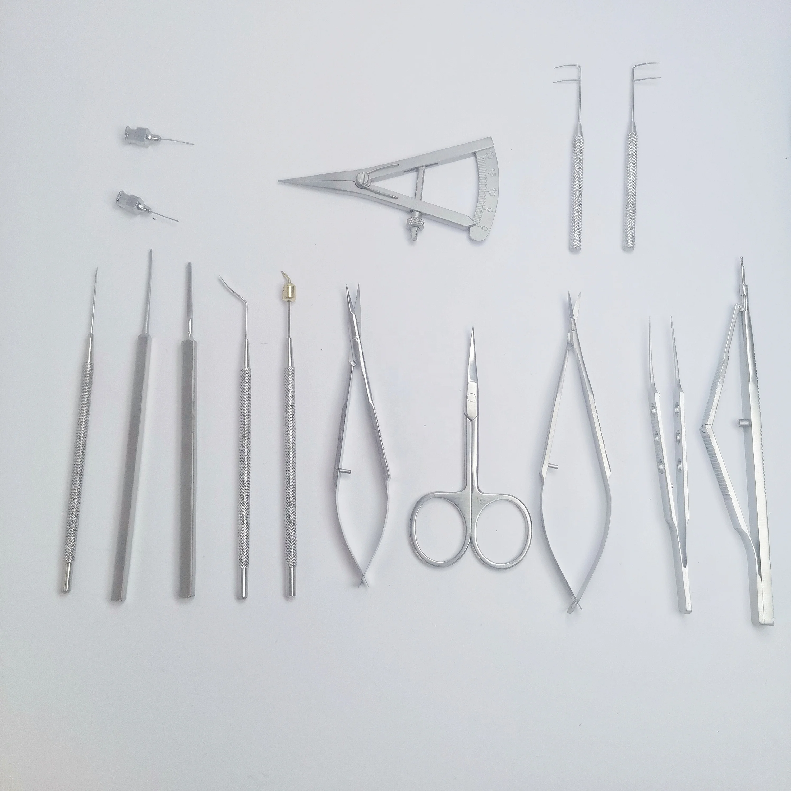 

15-Piece Ophthalmic Surgery Glaucoma Instrument Set the Basis of Surgical Instruments