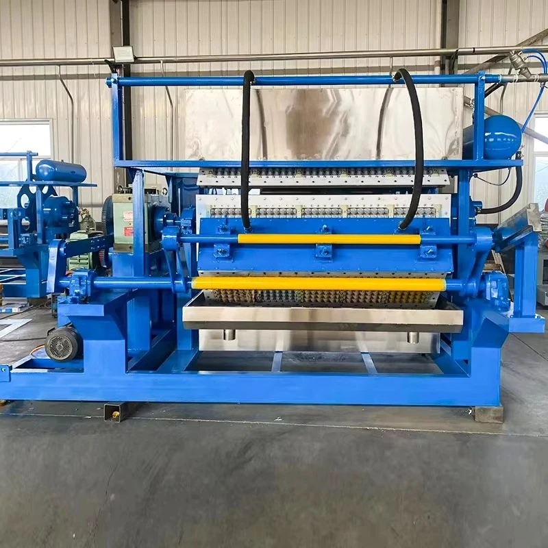 Automatic Paper Pulp Egg Tray Production Equipment with Dryer for Sustainable Egg Packaging Carton Manufacturing