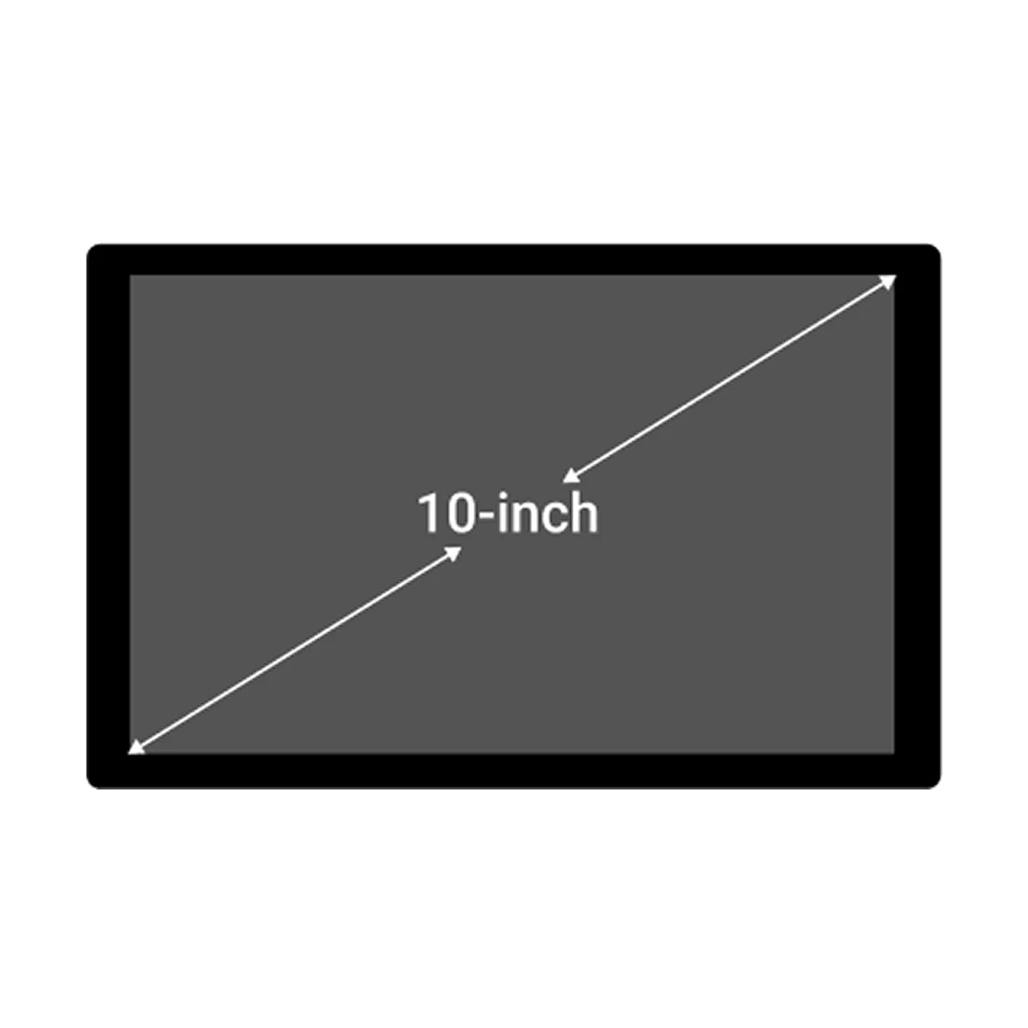 Radxa Display 10 FHD, Touchscreen, 1200x1920 Resolution Supports Radxa SBCs, Plug-and-Play