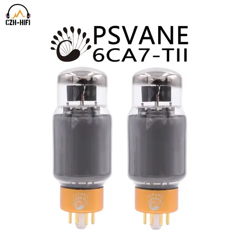 PSVANE 6CA7-TII 6CA7 Tubo a Vuoto Lampada di Alimentazione Valvola Aggiornamento EL34 EL34C EL34B 6P3P KT66 6V6 KT77 6CA7 Amplificatore Audio Vintage
