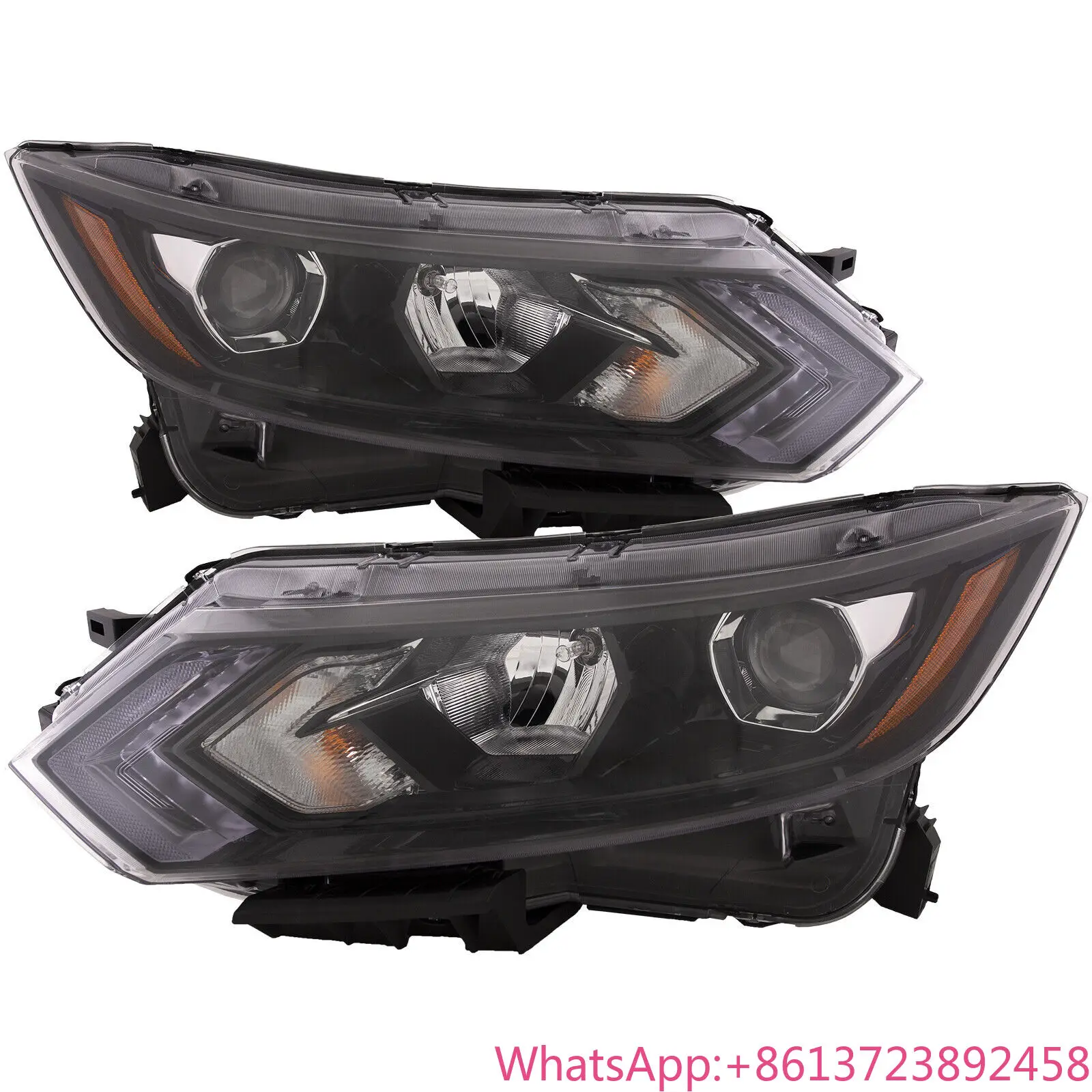 Headlight Halogen Headlamp for Nissan Rogue Sport 2020 2021 2022 OE Replacement Head Light 26060-6MR0A NI2502279