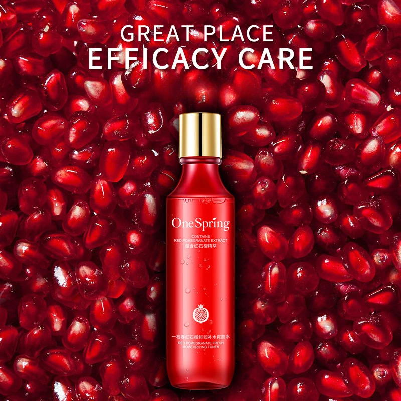 

150g Red Pomegranate Fresh Hydrating Toner Moisturizing Skin Red Pomegranate Essence Toner Skincare