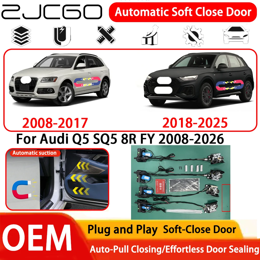 

for Audi Q5 SQ5 8R FY 2008-2026 Car OEM Plug and Play Automatic Electric Soft Close Door Comfort Closing System