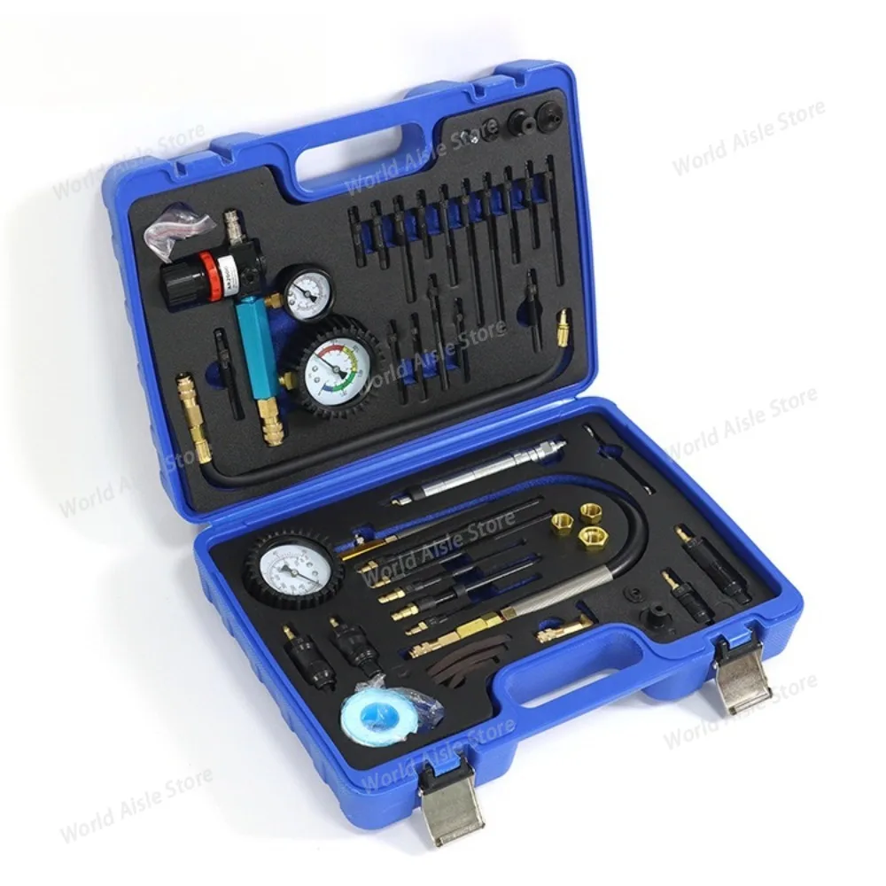 46-Piece Diesel Engine Compression Leakage Test Kit (Testing Instrument Tool)