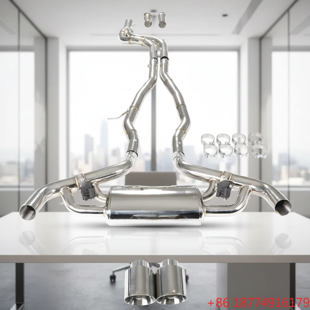 SS304 OEM MM Factory Catback for Supra/ Supra A90/A91 MK4/MK5 3.0T/2.0T Valve Muffler Tuning with Remote Control