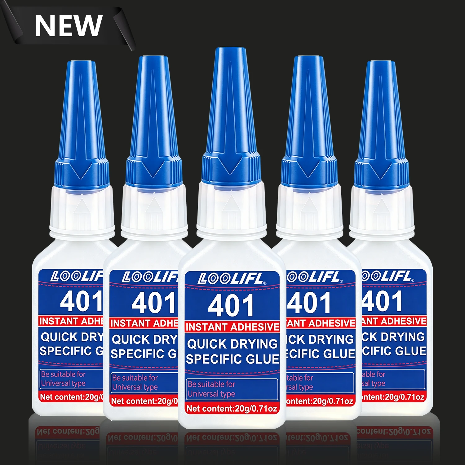 20ML New Multi Purpose Fast Drying Super Glue Strong Instant Adhesive Transparent Bond For Ceramic Wood Glass DIY Craft Repair