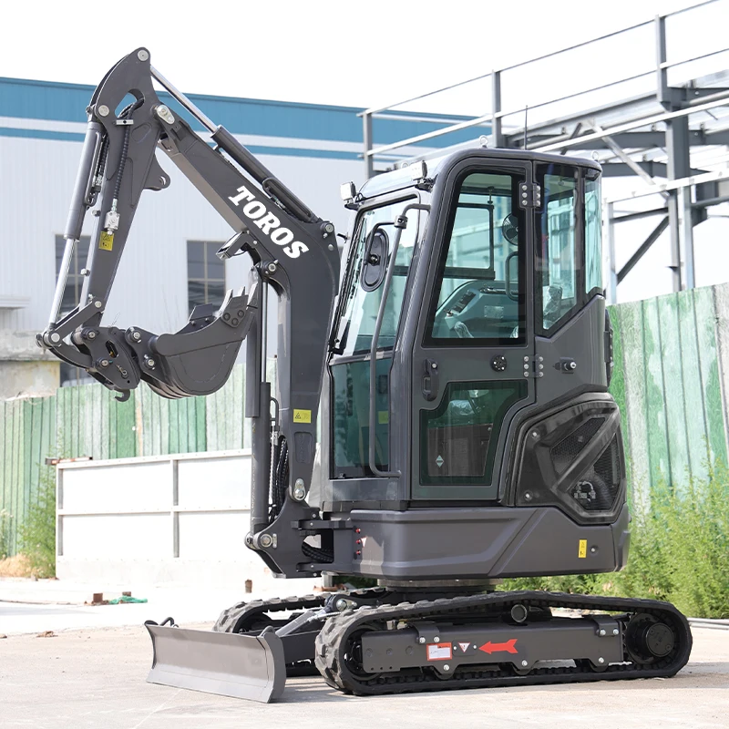 

TOROS customized mini excavator Trencher Farm Grabber mini excavator Diesel Engine Farm Bagger