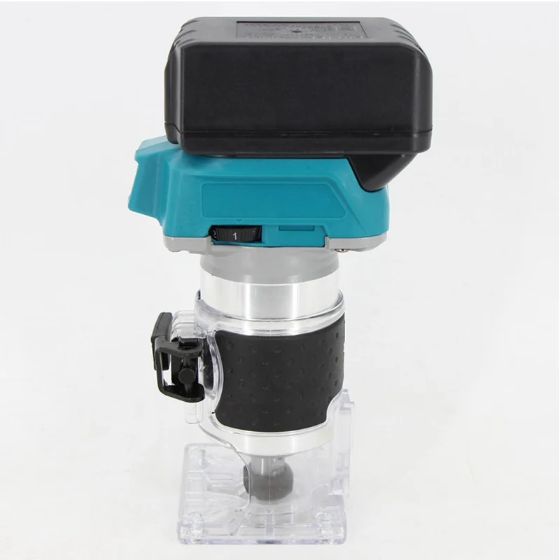 Cordless Electric Trimmer Woodworking Engraving Slotting Trimming Carving Milling Machine Wood Router For Makita Battery