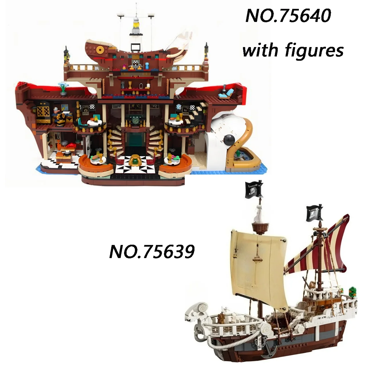 Nouveau 2025 le modèle de Restaurant flottant 3402 pièces blocs de construction compatibles 75640 75639 briques jouets artisanaux pour enfants cadeaux d'anniversaire