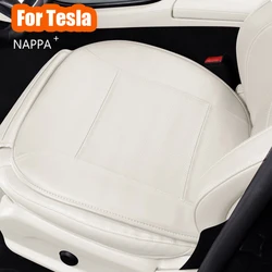 Premium NAPPA Car Seat Cushion For Tesla  Model S X 3 Model Y Waterproof Leather Front /Rear Universal Seat Covers Auto Part