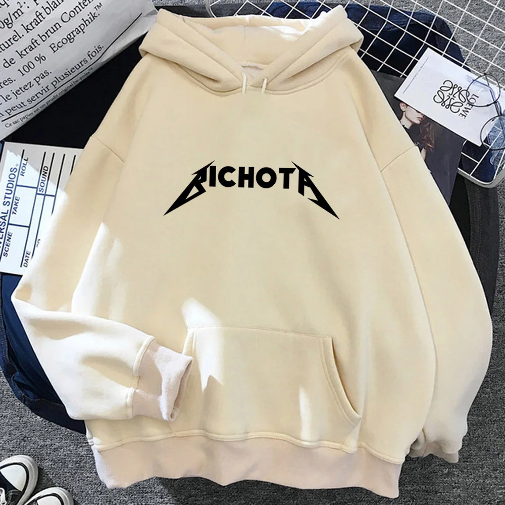 Bichota hoodies women Winter  Fleece Hooded Shirt sweater women gothic clothing