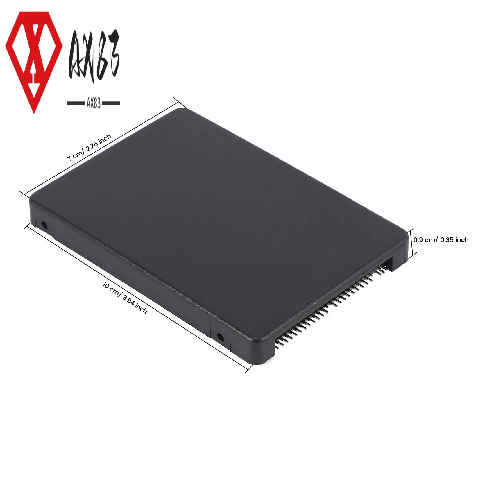 

AX83-44PIN MSATA To 2.5 Inch IDE HDD SSD MSATA To PATA Adapter Converter Card With Case