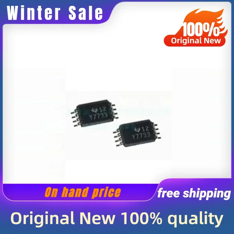 10 قطعة جديد الأصلي TLC7733IPWR TLC7733 Y7733 MSOP-8 سلع ذات جودة عالية