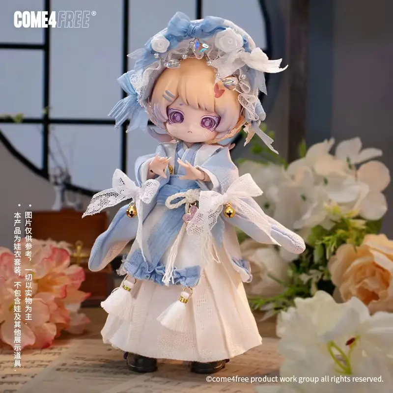 الملابس فقط المتوفرة في المخزون سلسلة الحلوى ملح البحر جوز الهند ملابس دمى 12 نقطة Ob11 دمية Bjd تنورة دمية هدايا عيد الميلاد