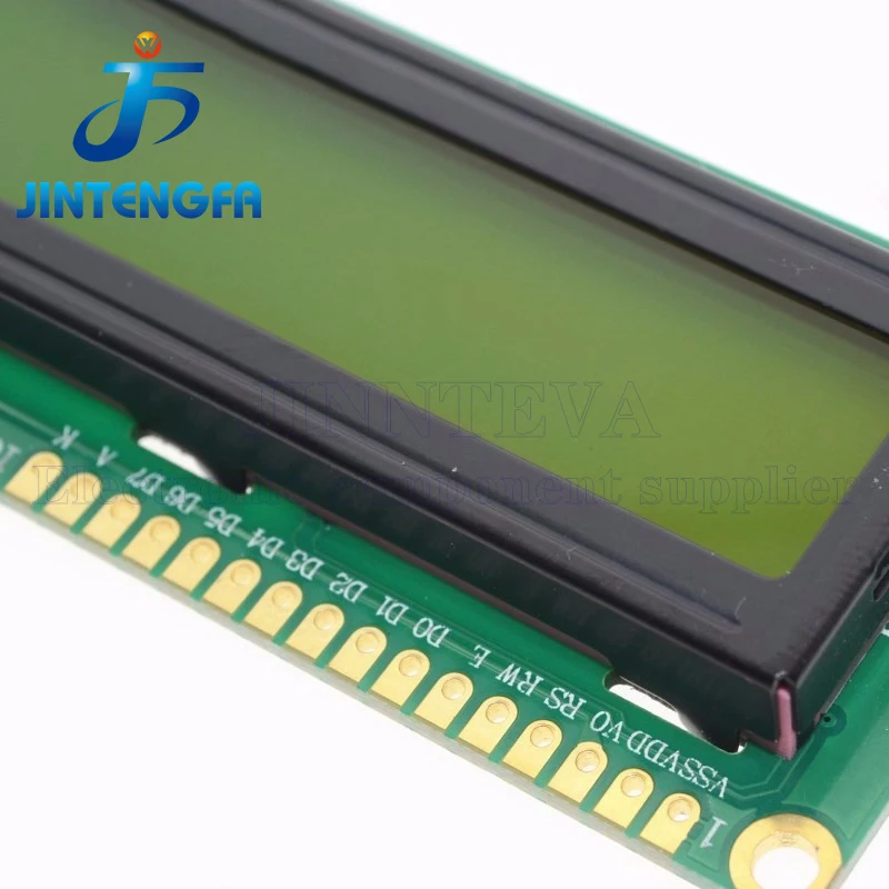 1 pièces LCD1602 1602 module écran vert 16x2 caractères Module d'affichage LCD.1602 5 V écran vert et code blanc pour arduino