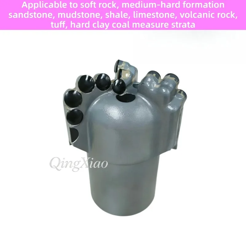 PDC Composite Bit 113# Non Core Arc Angle Three Four Wing Design For Coal Mine Water Well And Geological Drilling Sturdy