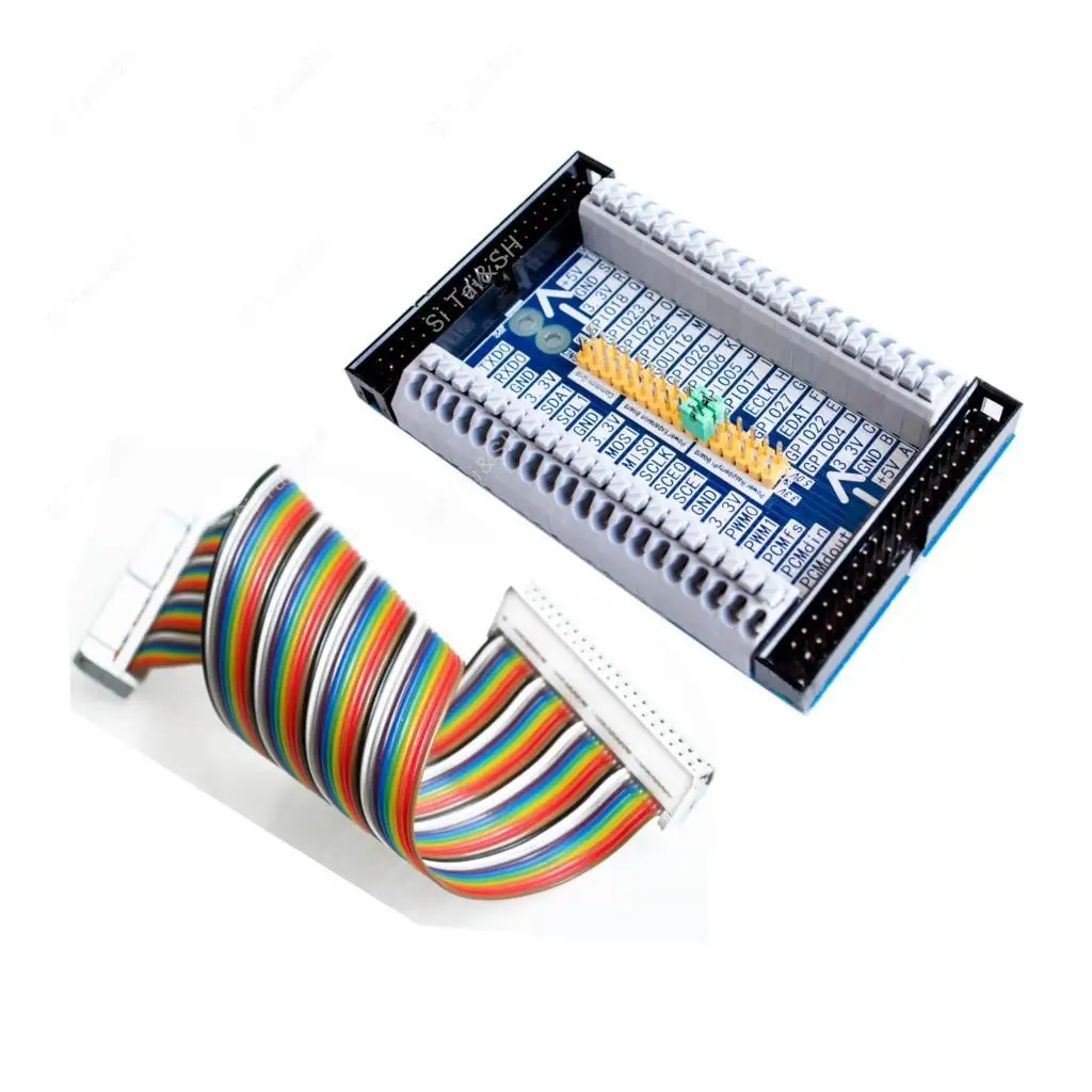 40Pin GPIO Cable Adapter+Raspberry Pi 2/3 Model B Multifunctional Cascade Expansion Extension GPIO Board Module For Orange Pi PC