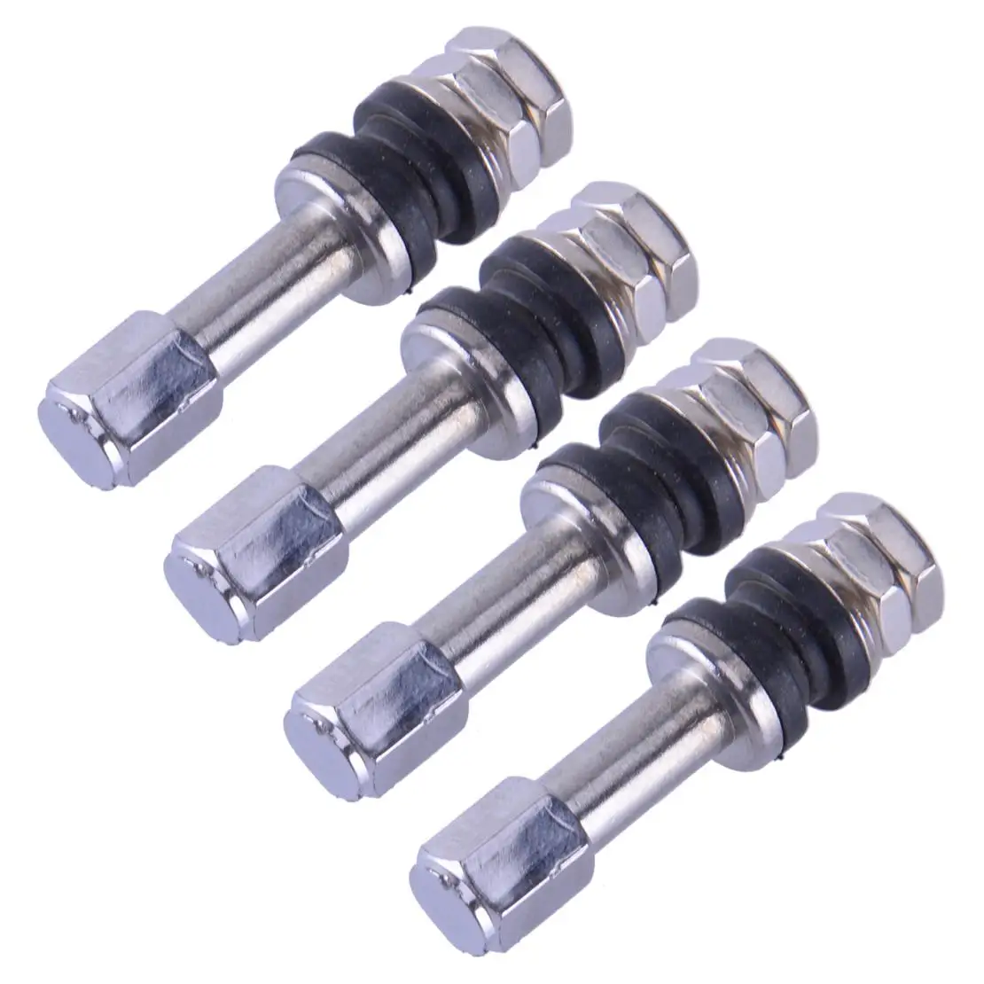 

Universal 4Pcs Car Bolt-in Tubeless Wheel Tire Valve Stem Dust Cap Cover For motorcycles Scooter moped Bicycle