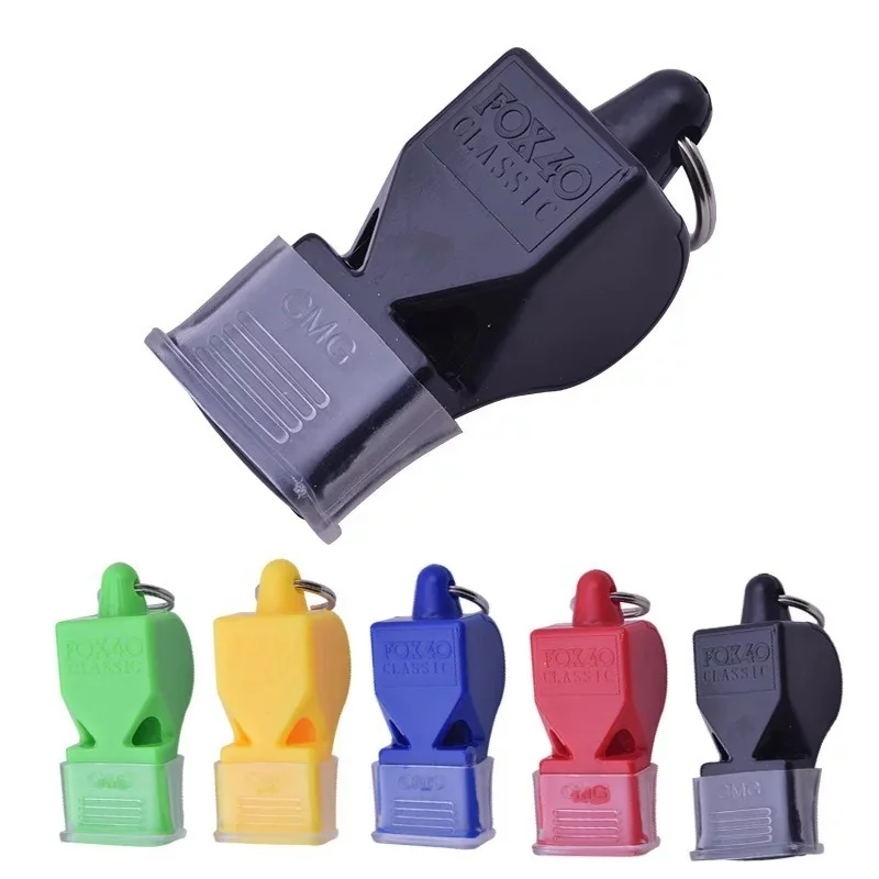 Outdoor Survival with A Lanyard Professional Coach Whistle Sports Football Referee Training Whistle A Variety of Colors