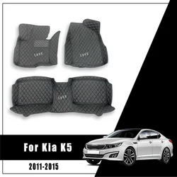 Car Floor Mats Trunk Carpets For KIA Optima K5 2011 2012 2013 2014 2015 Auto Rug Covers Interior Accessories Auto Parts Custom