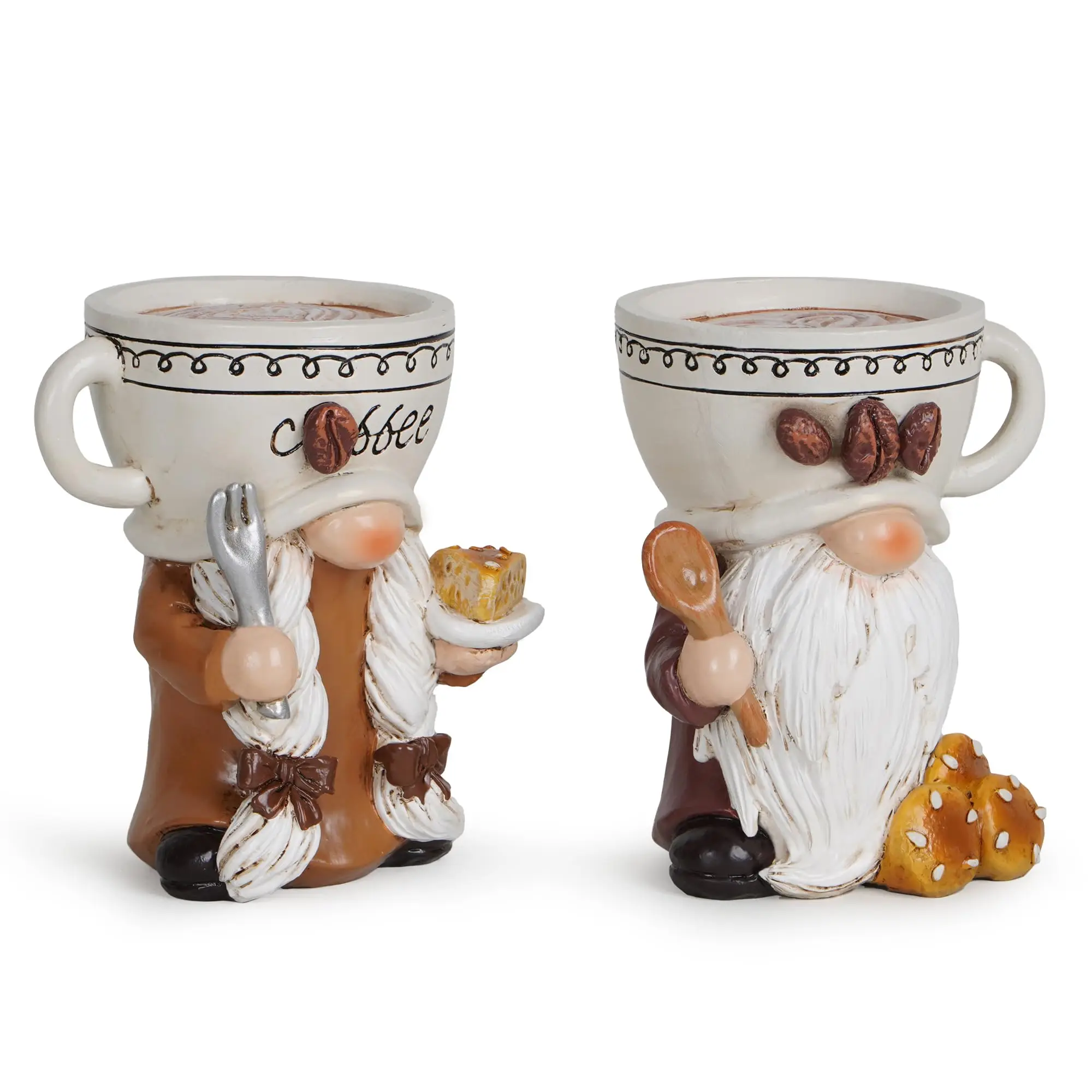 

2PCS Coffee Gnomes Decorations Home and Bar Décor Coffee Culture Gift Choice