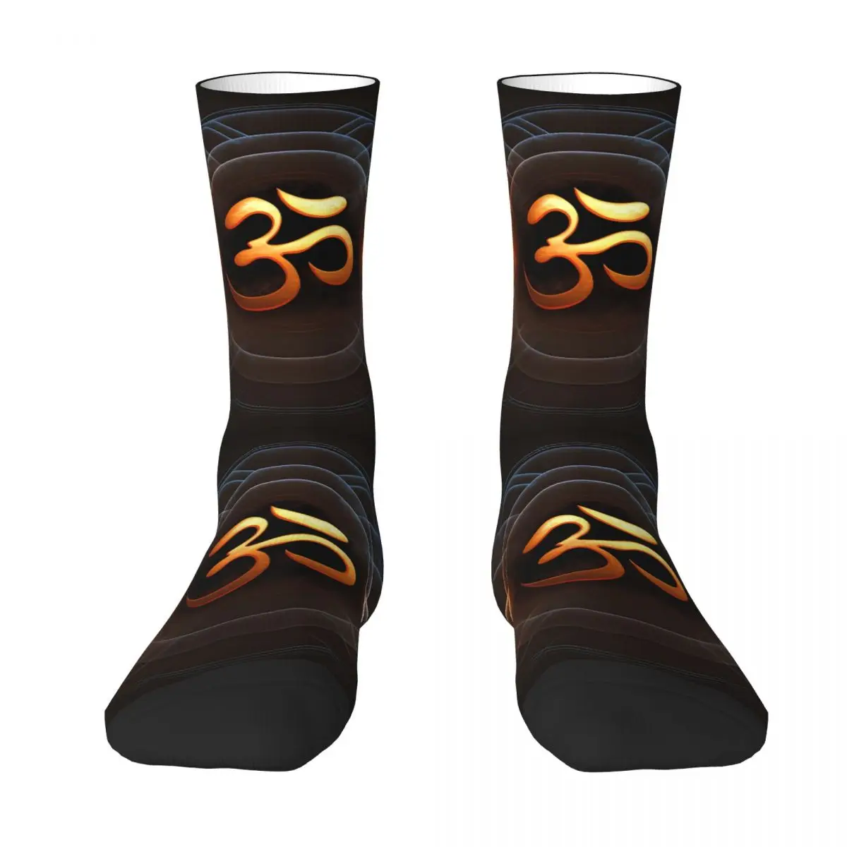 Buddhism Sock Printed Man Polyester