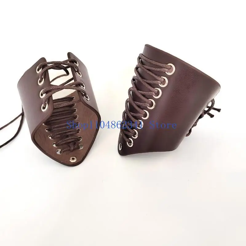 

5asd винтажный средневековый браслет с широкими наручами на шнуровке, доспехи, манжеты, рукавицы