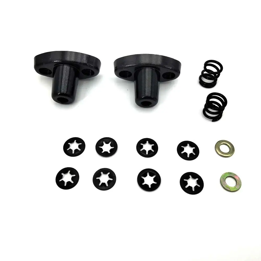 

Комплект из 2 комплектов ремонтных кронштейнов солнцезащитного козырька для Jeep 97-02 TJ Wrangler, алюминий 924-531