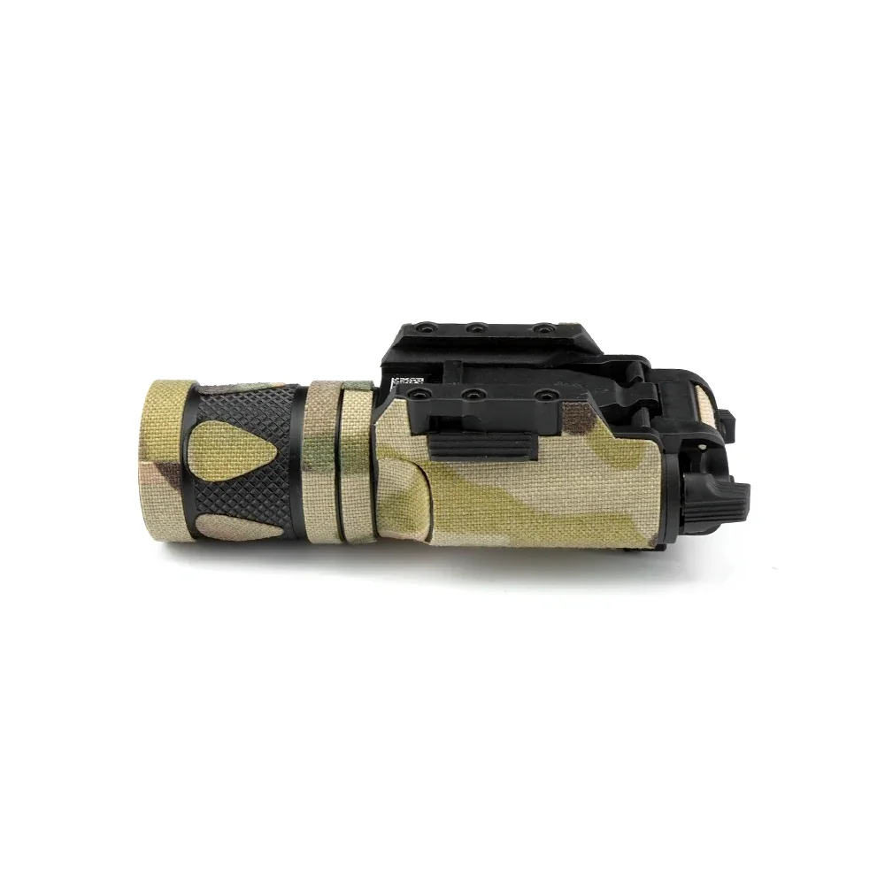 Tactical X300V Weapon Light Flashlight Wrap Sticker MC / MCBK Color in Stock Airsoft Only Sticker