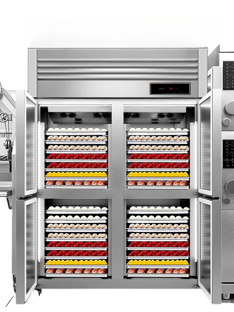 

Four-door refrigerator commercial insert plate freezer freezer baking bun dumpling freezer air cooled frost-free