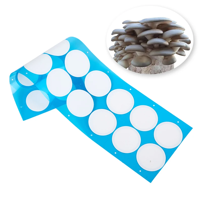 Filter Paper Stickers 76.2mm 59mm 0.22 μm Filter Disc Mushroom Applied Under for Mushroom Cultivation