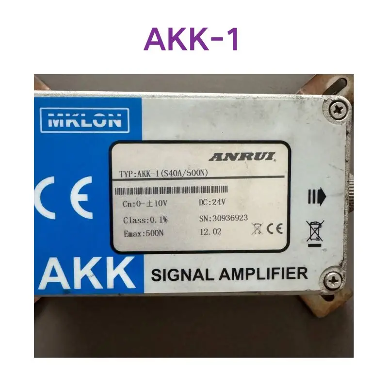 Second hand test OK Weighing sensor junction box AKK-1