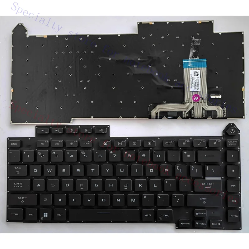 for Asus Strix SCAR 15 G533Q G533QM G533QR G533QS keyboard US RGB Backlit Laptop