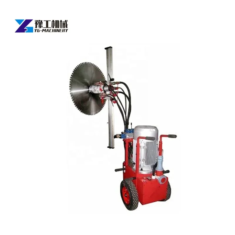 YGElectric Concrete Wall Cutting Machine Automatic Rail Wall Saw Machine Cutting Stone Wall Cutting Machine