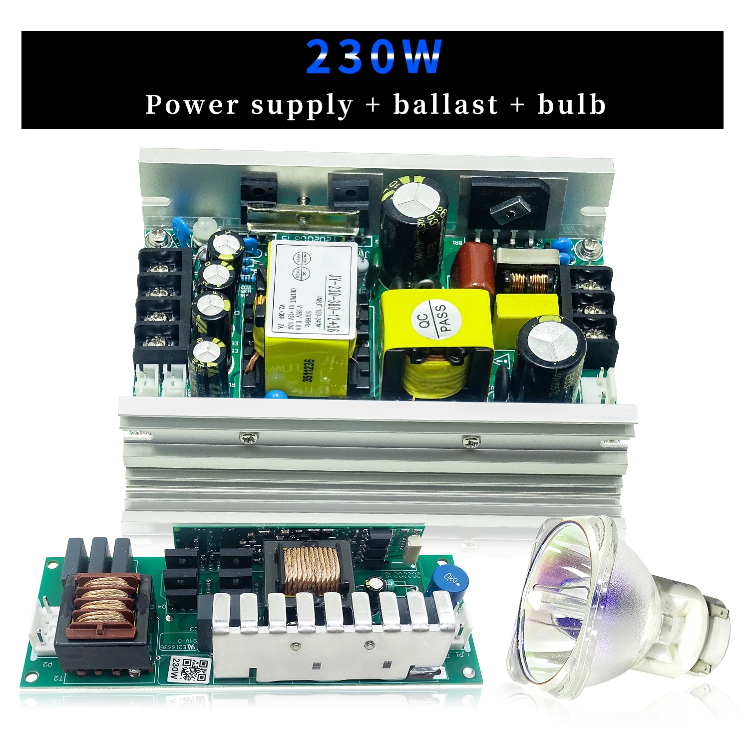 

1Set Power Board Supply 28V 24V 12V 36V With Suitable Beam Lamp Supply Ballast For 200W 5R Or 230W 7R Beam Moving Head