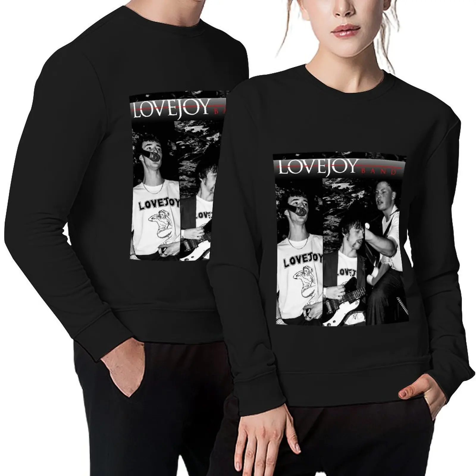 

Lovejoy Band Pullover men's coat men clothing male clothes men's autumn clothes oversize sweatshirts