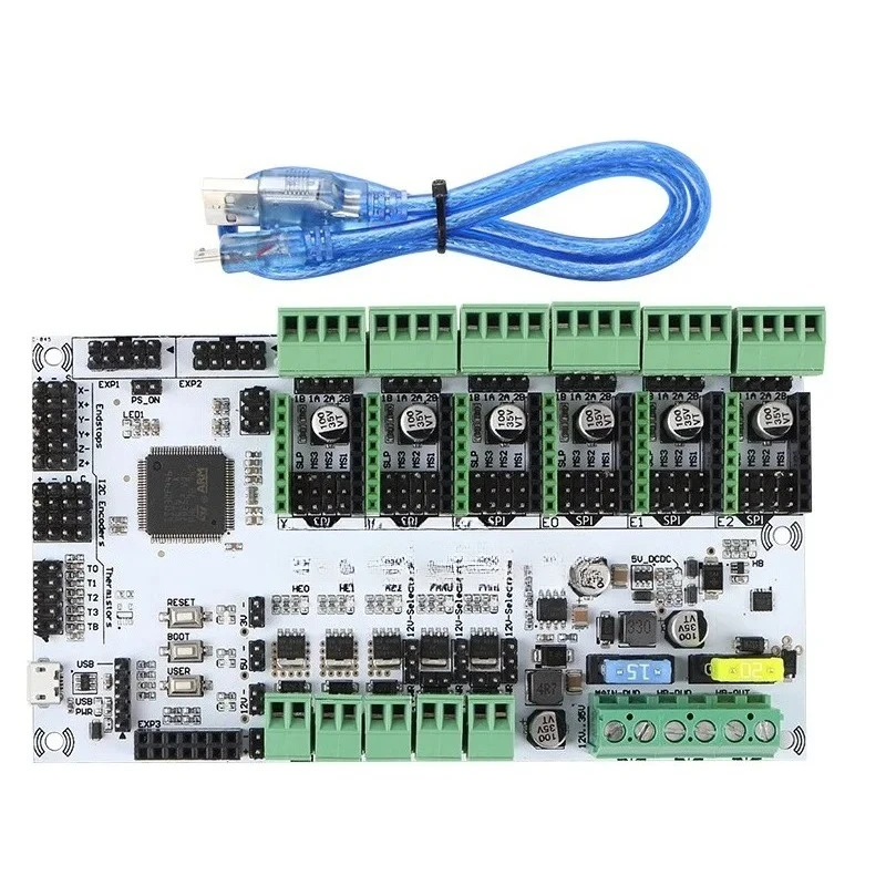 Modified F446 Open Source Motherboard Independent Double Head/3Z High-Speed 3D Printer