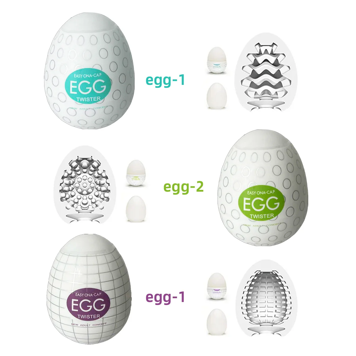 Egg-Shaped Male Personal Massager Soft Silicone Pocket-Sized Intimate Care Device for Men's Body Relaxation and Comfort view 5
