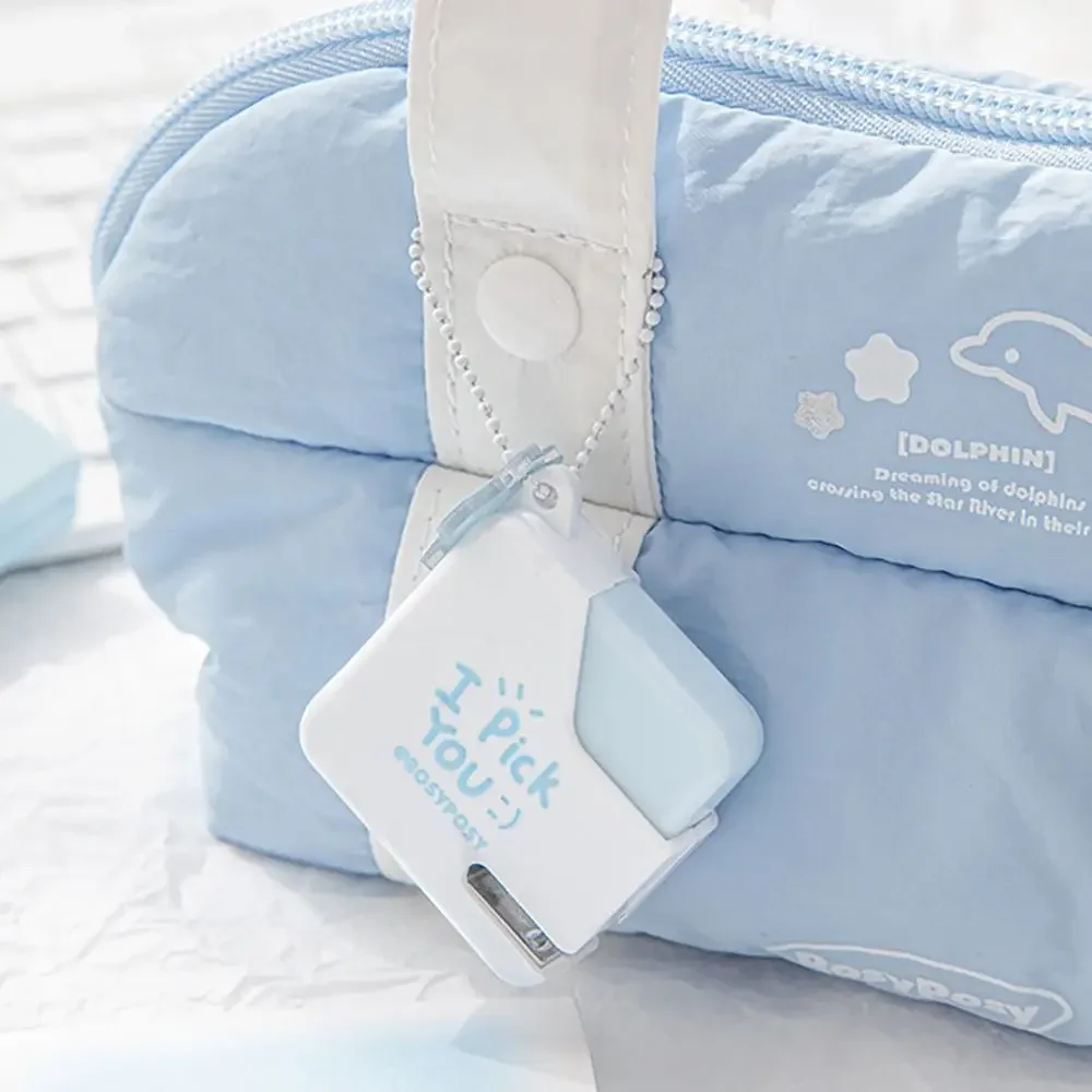 Color Mini Portable Stapler With 40pcs No.10 Staples Paper Binding Machine Bookbinding Machine Office School Binding Supplies