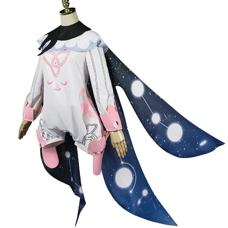 Genshin Impact Paimon Cosplay Costume Uniform Wig Cosplay Anime Chinese Style Halloween Costumes for Women Game Costume Full Set
