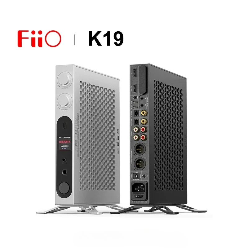 FiiO K19 Флагманский настольный ЦАП Усилитель для наушников Hi-Res Audio Dual ES9039SPRO HIFI декодер DSD512 31-полосный PEQ XMOS XU-316