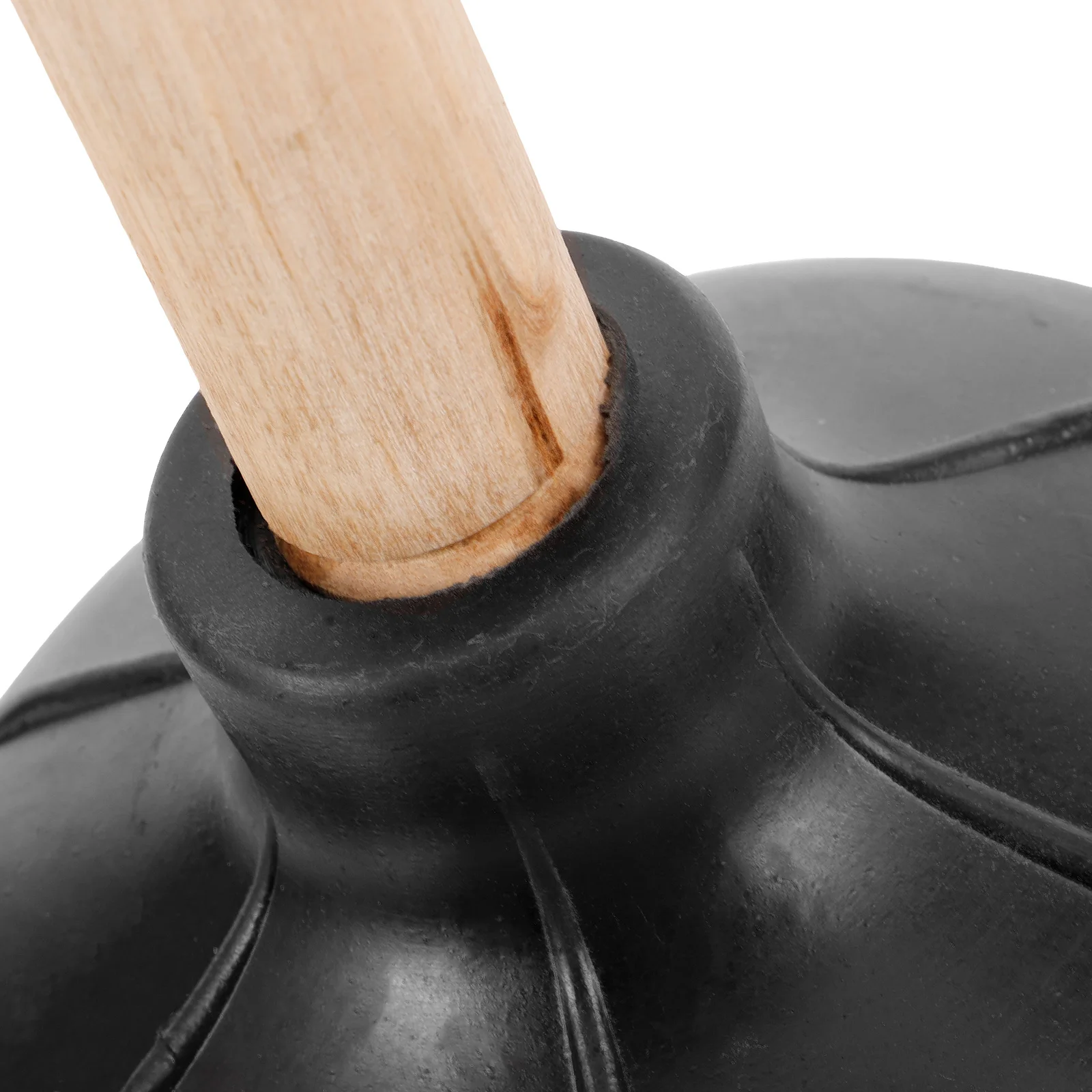 

Toilet Plunger Wooden Handle Ergonomic Modern Design Bathroom Sink Drain Unblocker Pump Bathroom Cleaning Tool Heavy Duty