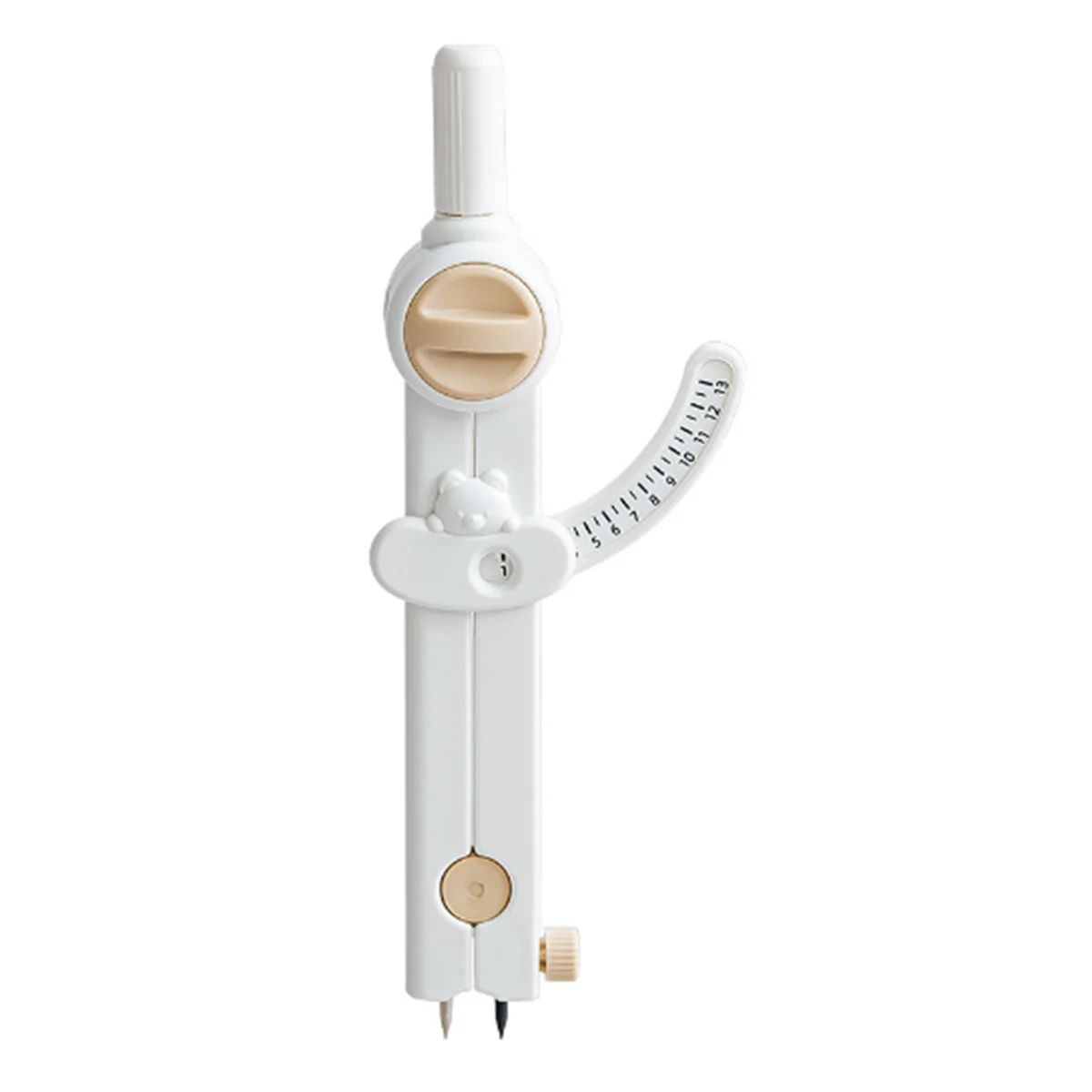 AA98 Drawing Compass for Art Professional Compass for Geometry Portable Compass with Scale