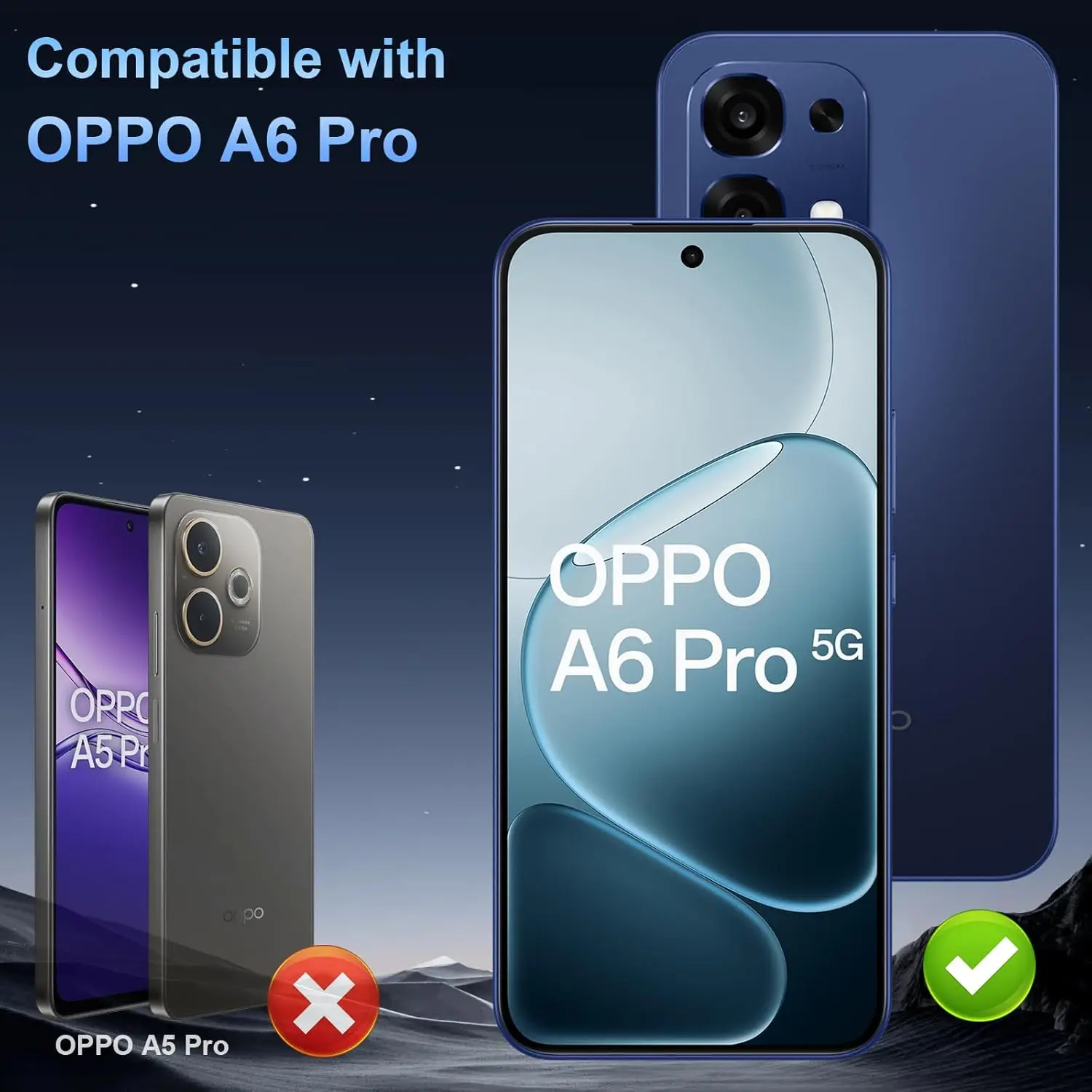 2/3/4 szt. Szkło Hartowane do OPPO A6 Pro 5G 4G Folia Ochronna na Ekran ze Szkła Hartowanego — zdjęcie produktu 2