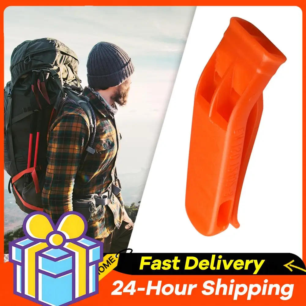 

1/5/10 шт. Многофункциональные сигнальные свистки для выживания, громкий свисток с двойной трубкой, аварийный свисток для активного отдыха и спорта на открытом воздухе